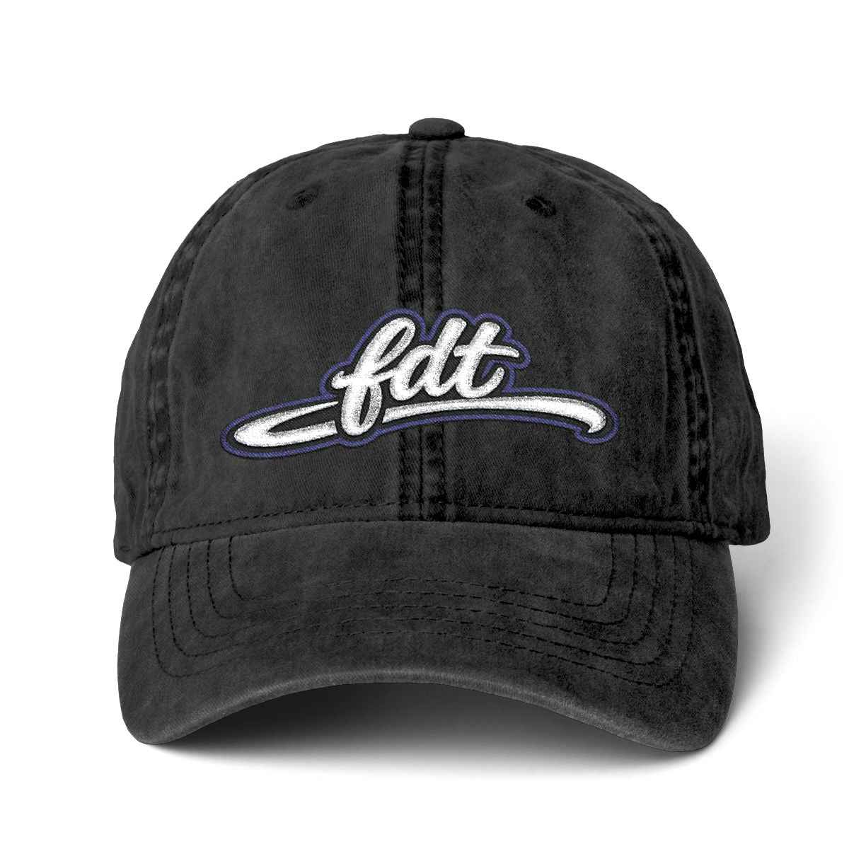 Political Hat Embroidery Cap Pigment-Dyed Cap with Fashion Undervisor (Embroidery)