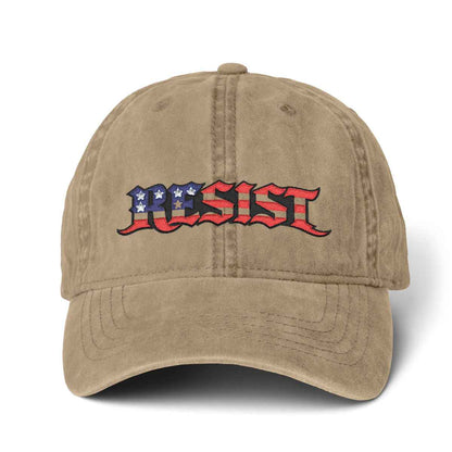 Embroidery Cap with 'RESIST' Patriotic Design |Resist Hat