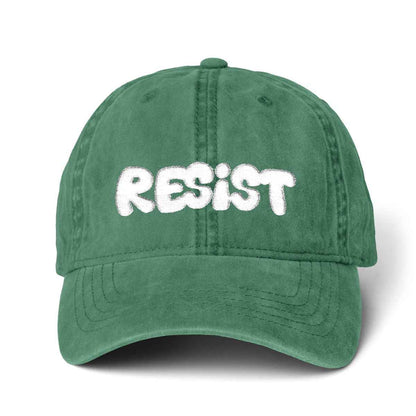 Resist Embroidery Hat | Protesting Cap Top Quality Hat