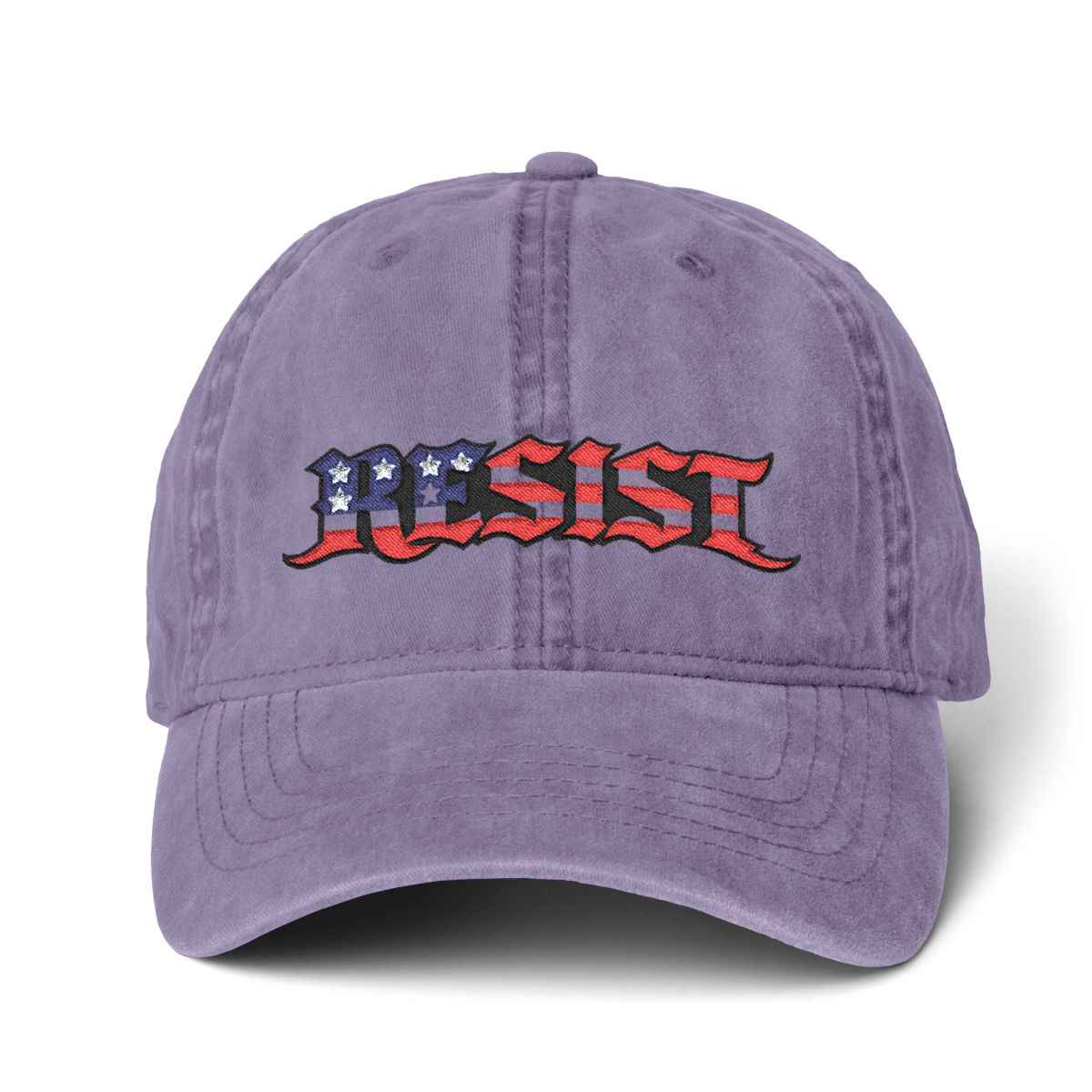 Embroidery Cap with 'RESIST' Patriotic Design |Resist Hat