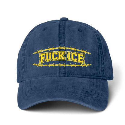 Fuck Ice Hat Anti Trump Cap Embroidery Top Quality