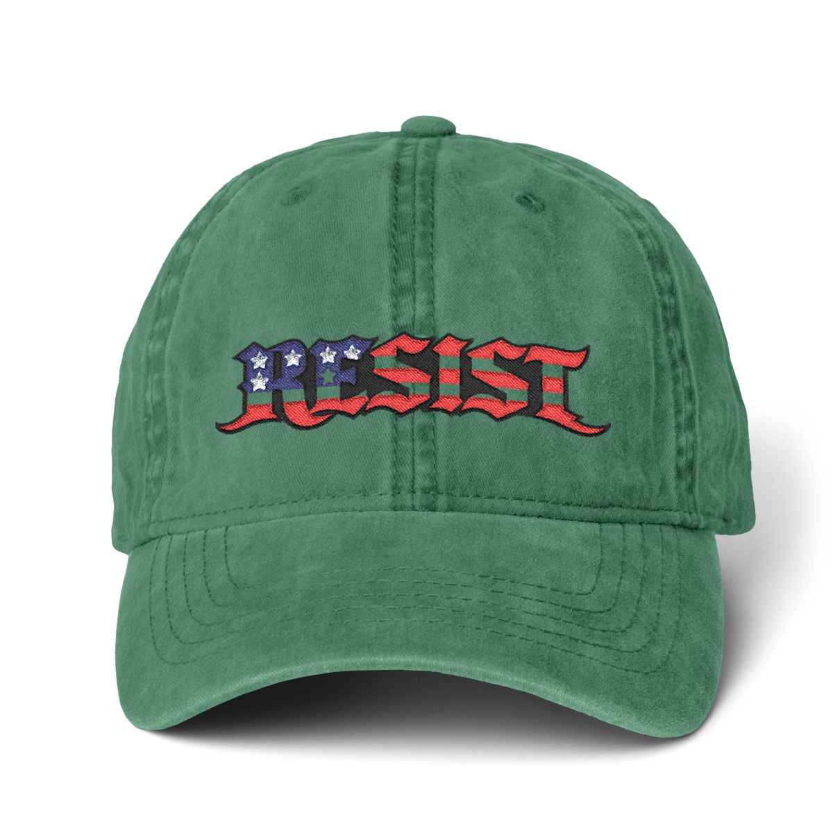 Embroidery Cap with 'RESIST' Patriotic Design |Resist Hat