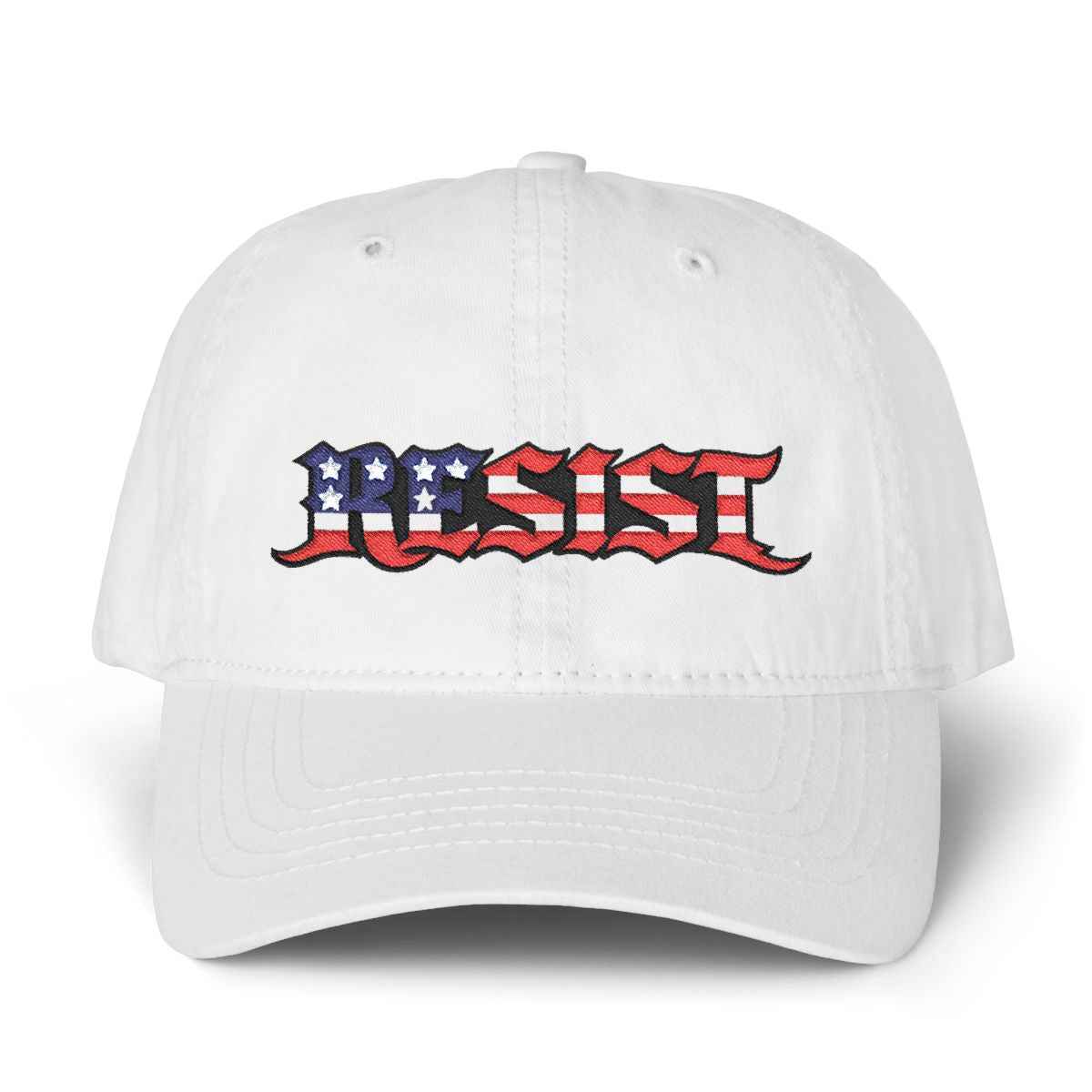 Embroidery Cap with 'RESIST' Patriotic Design |Resist Hat