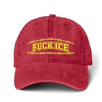 Fuck Ice Hat Anti Trump Cap Embroidery Top Quality