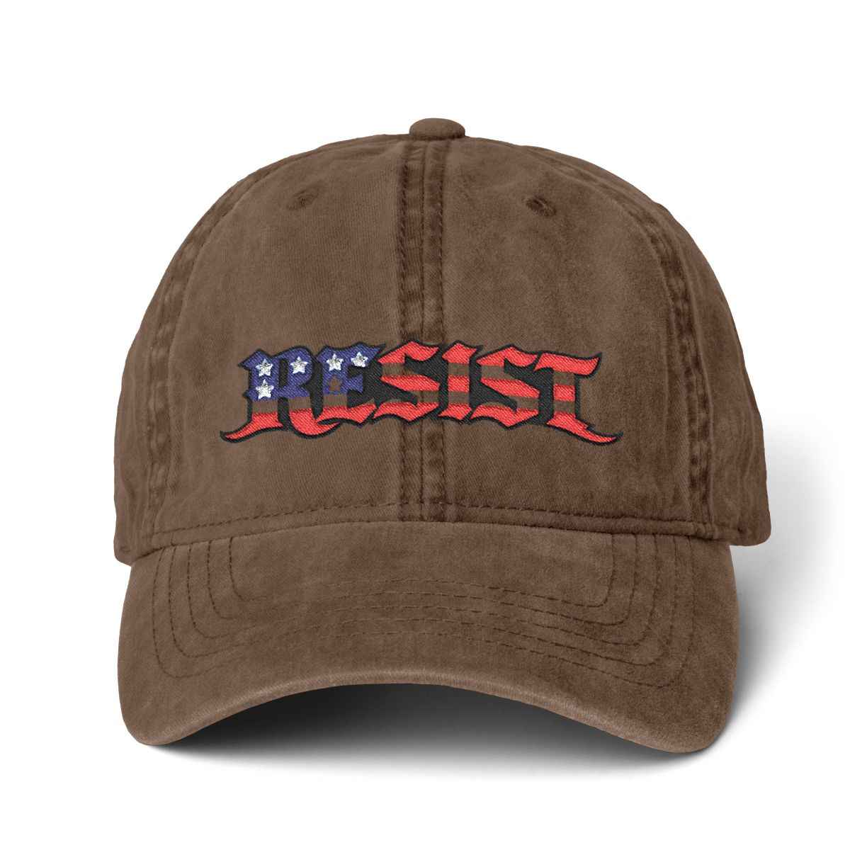 Embroidery Cap with 'RESIST' Patriotic Design |Resist Hat