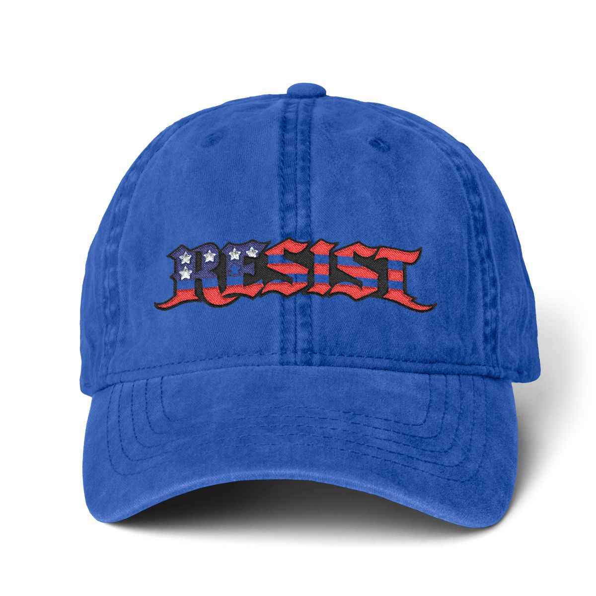 Embroidery Cap with 'RESIST' Patriotic Design |Resist Hat