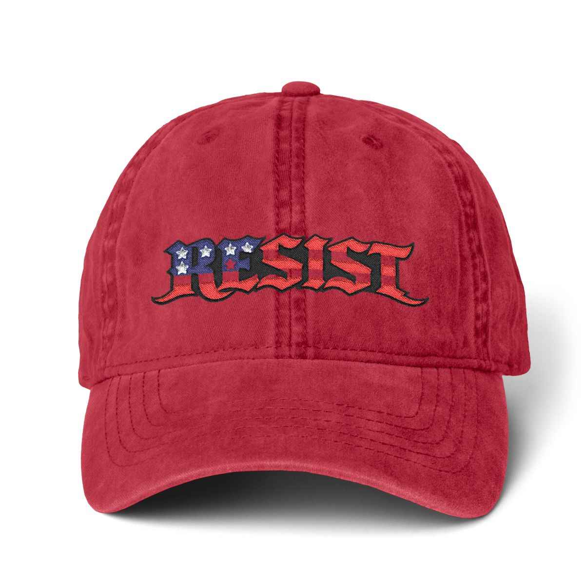 Embroidery Cap with 'RESIST' Patriotic Design |Resist Hat