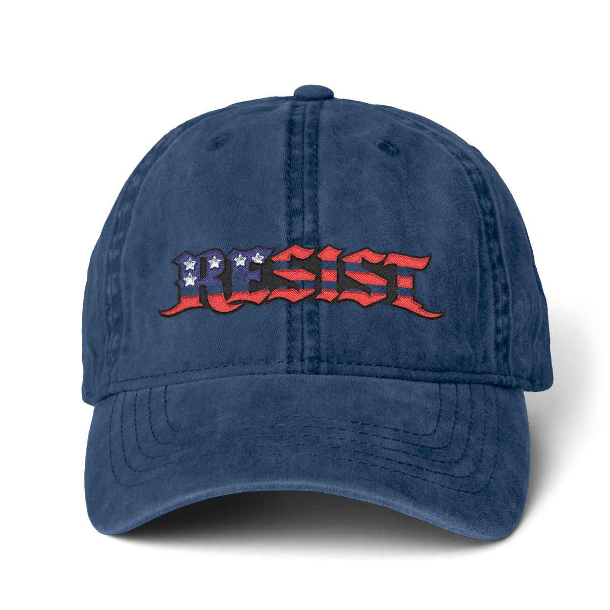 Embroidery Cap with 'RESIST' Patriotic Design |Resist Hat